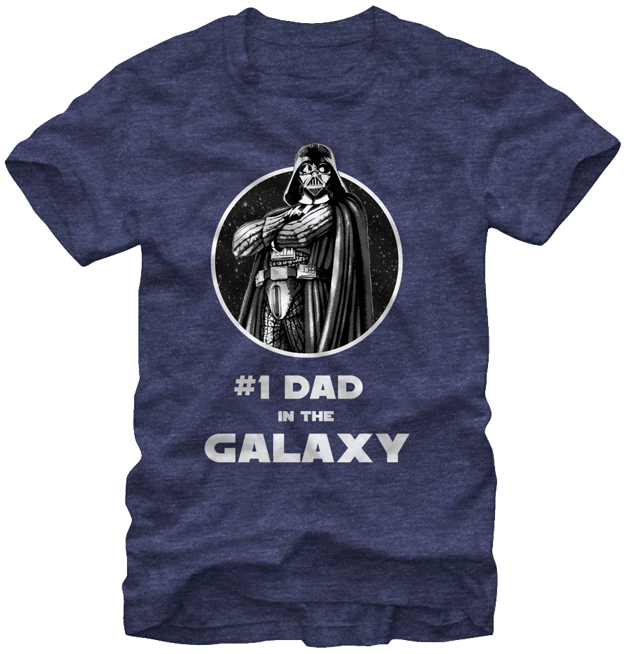 1 Dad in the Galaxy Star Wars T-Shirt: 80s Movies: Star Wars Shirts