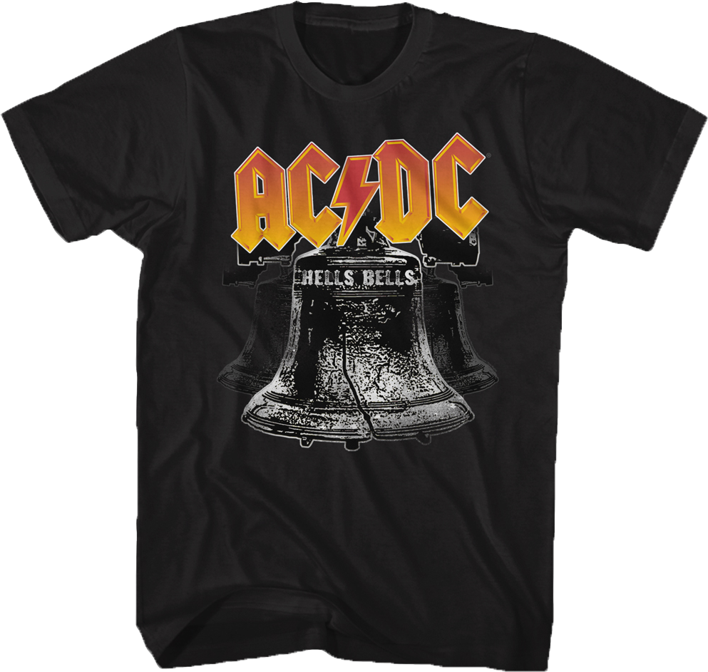 Ac dc hells 2024 bells t shirt