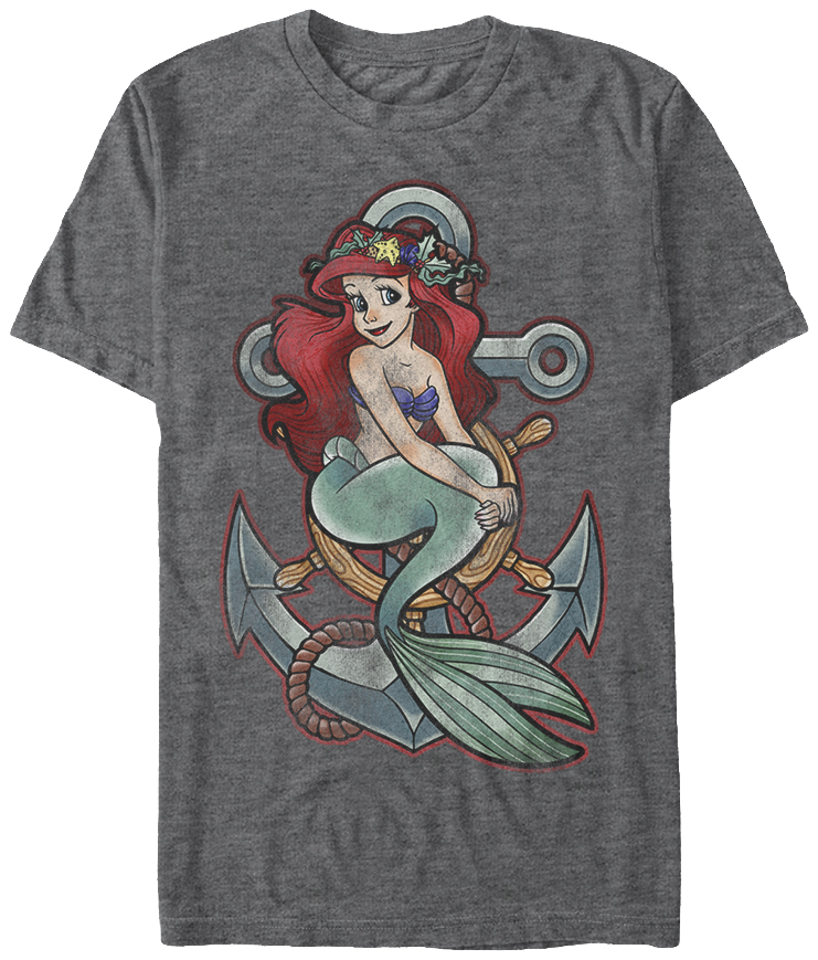 little mermaid tee shirts