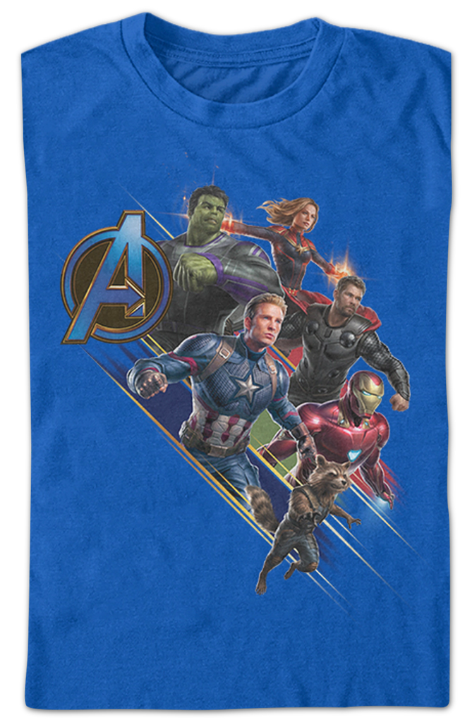 Avengers endgame cheap cartoon network shirt