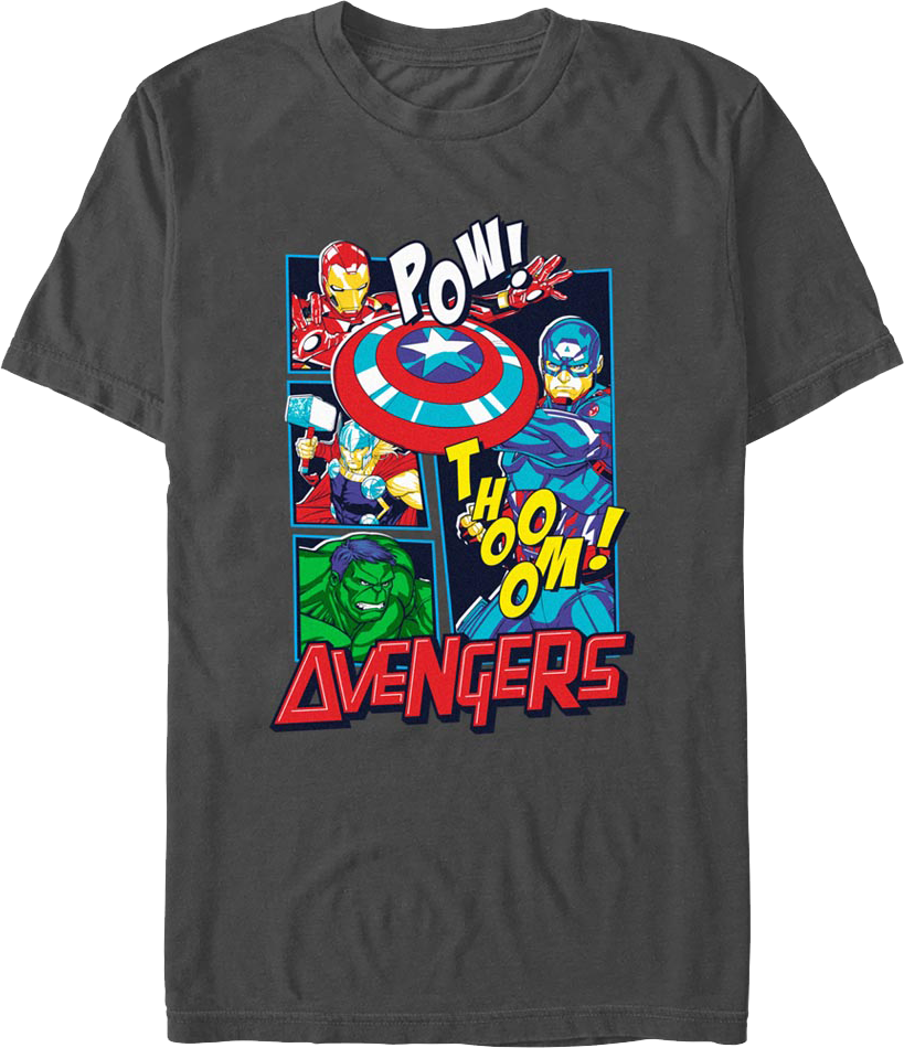 Nickelodeon avengers cheap shirt