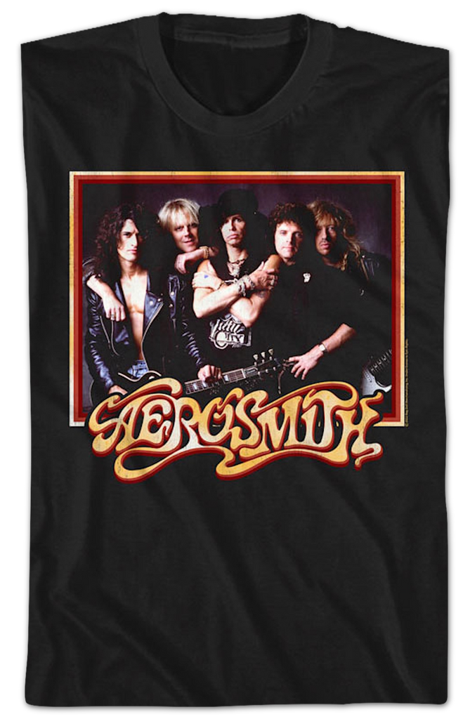 Aerosmith T-Shirt Band Photo