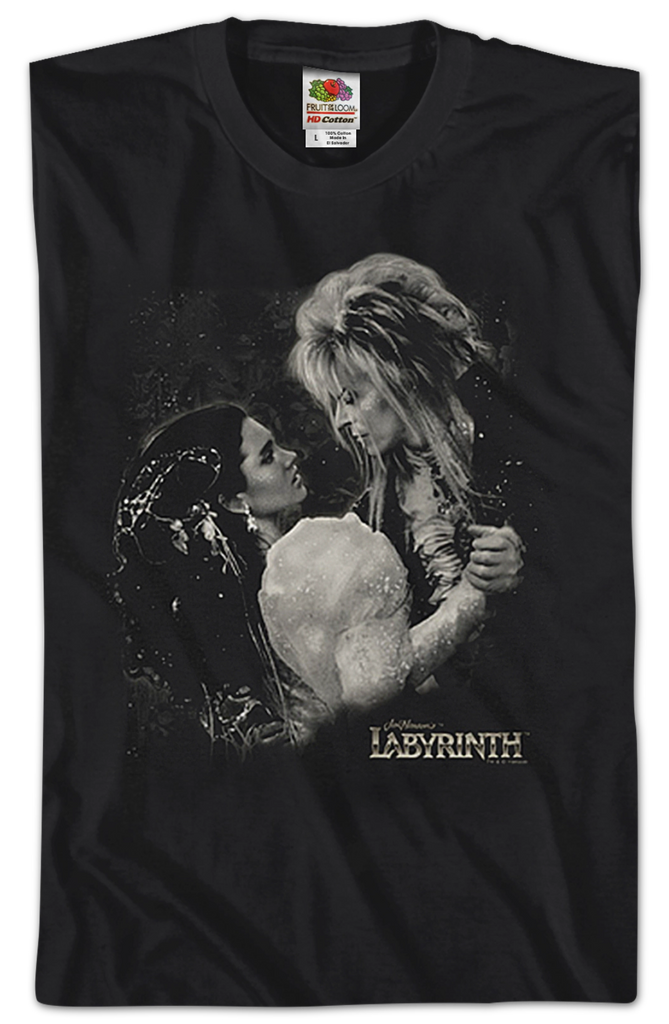 Black and White Dance Labyrinth T-Shirt