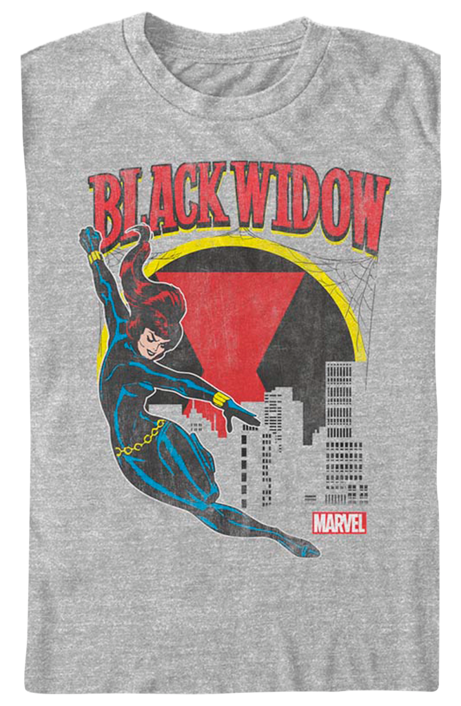 Black store widow shirt