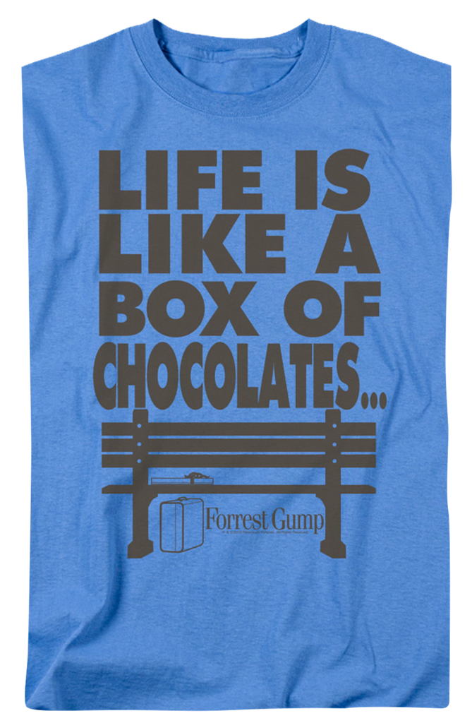 Box of Chocolates Forrest Gump T-Shirt