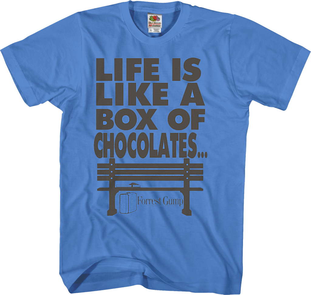 Box of Chocolates Forrest Gump T-Shirt