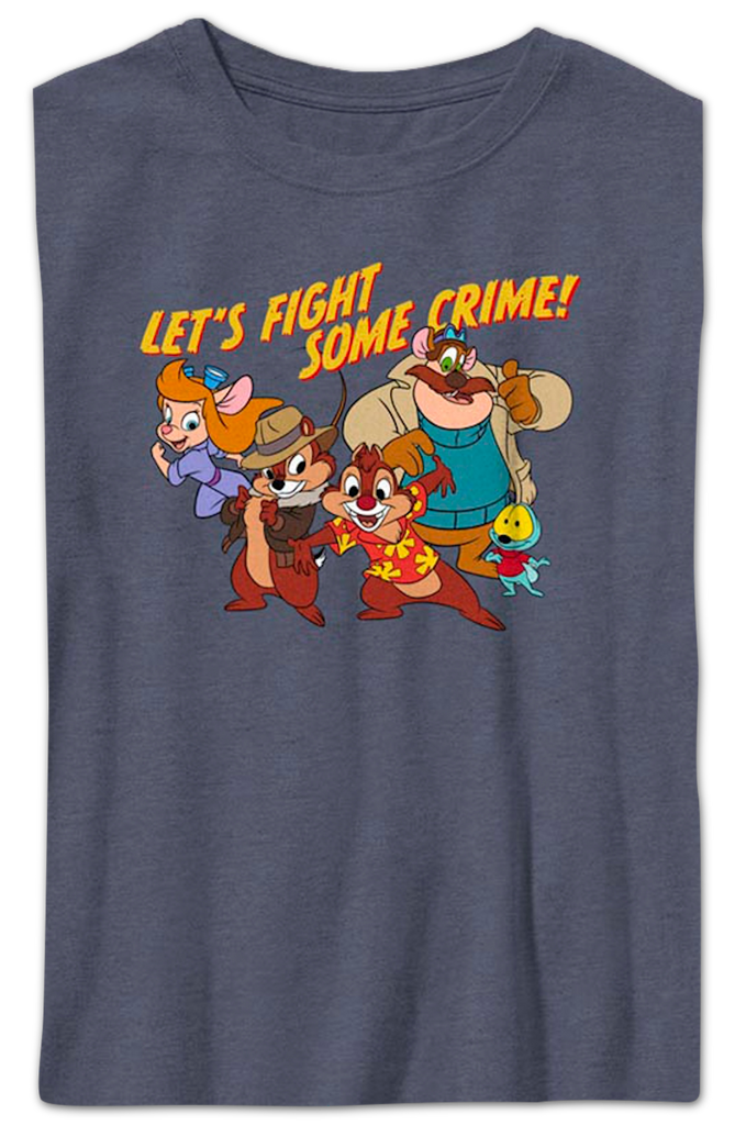 Chip and dale rescue rangers shirt deals