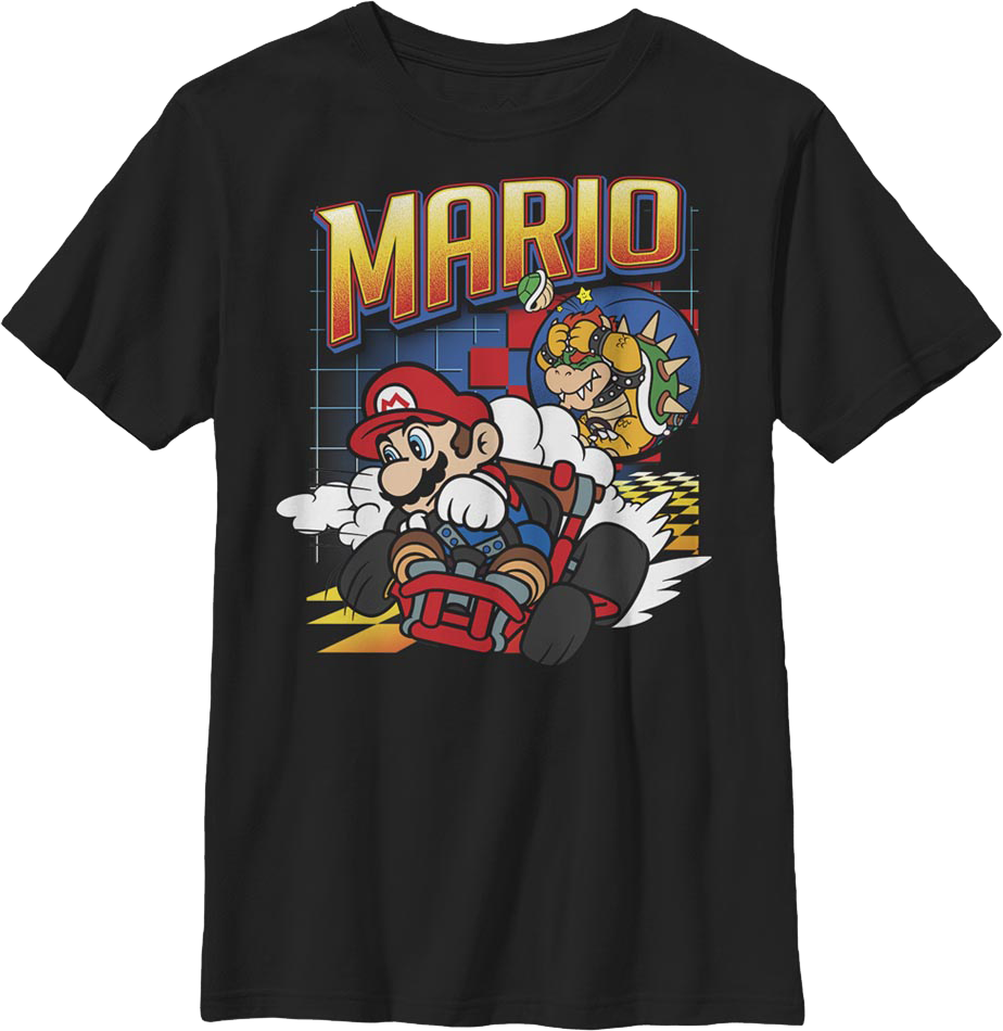 boys mario shirt