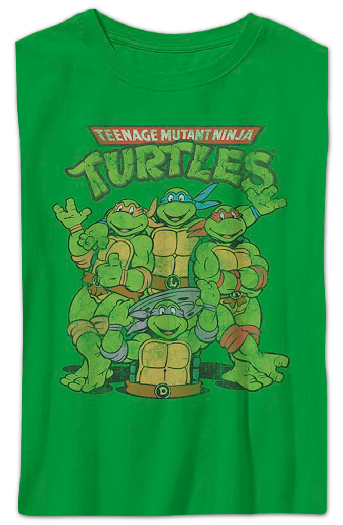 Boys Youth Teenage Mutant Ninja Turtles Shirt