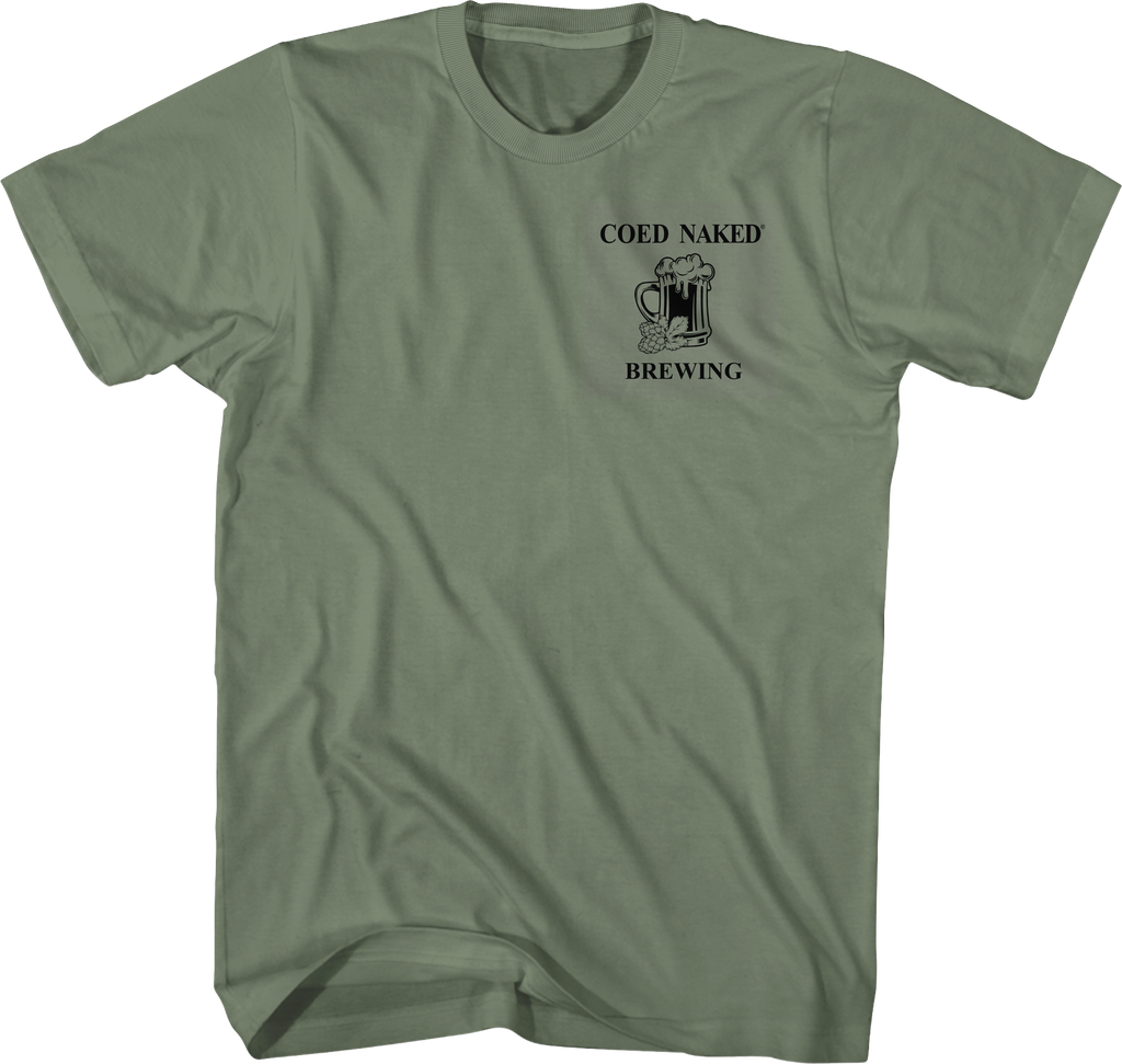 Brewing Coed Naked T-Shirt