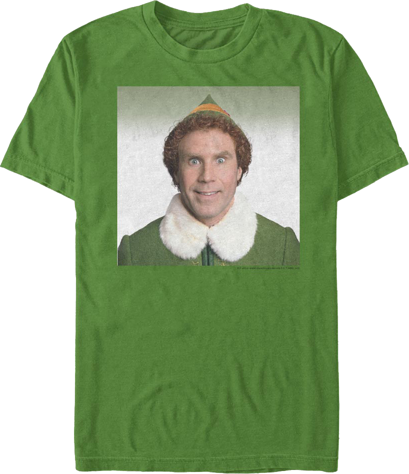 buddy the elf tee shirts