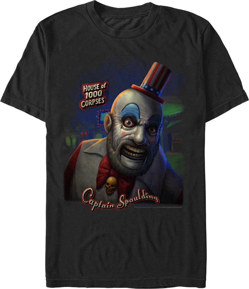 Captain Spaulding House Of 1000 Corpses T-Shirt