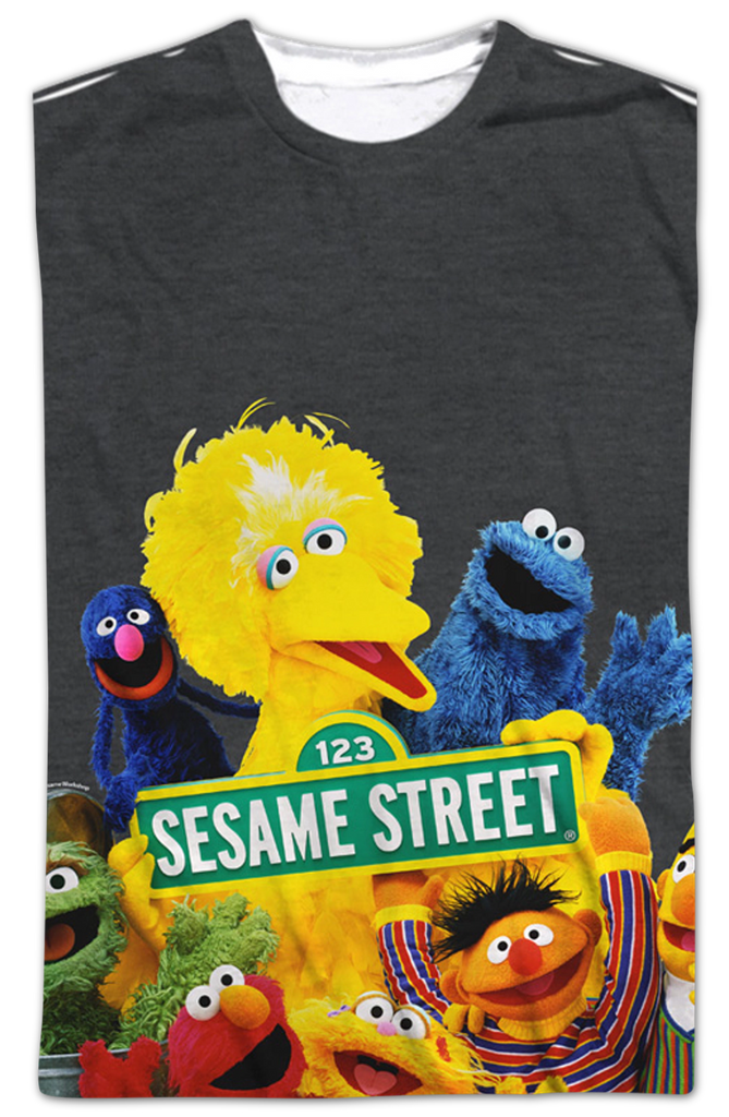 Sesame Street Cookie Monster - Me love Cookies Sublimation Design