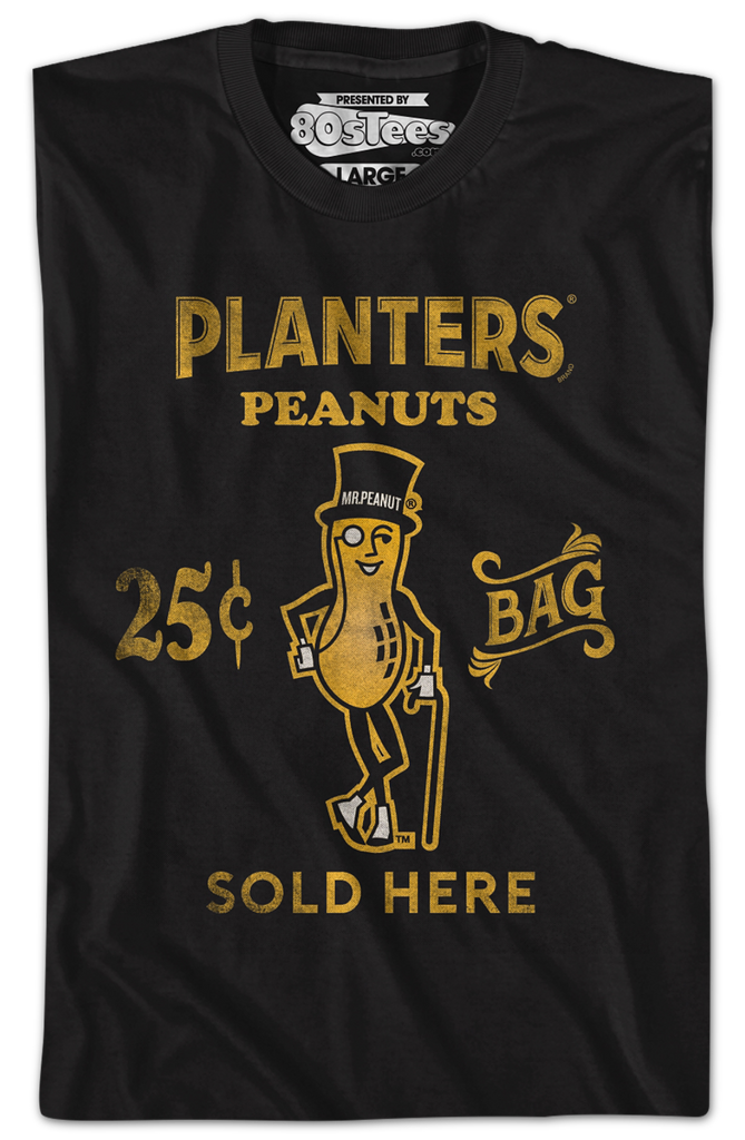 Classic Mr. Peanut Planters T-Shirt