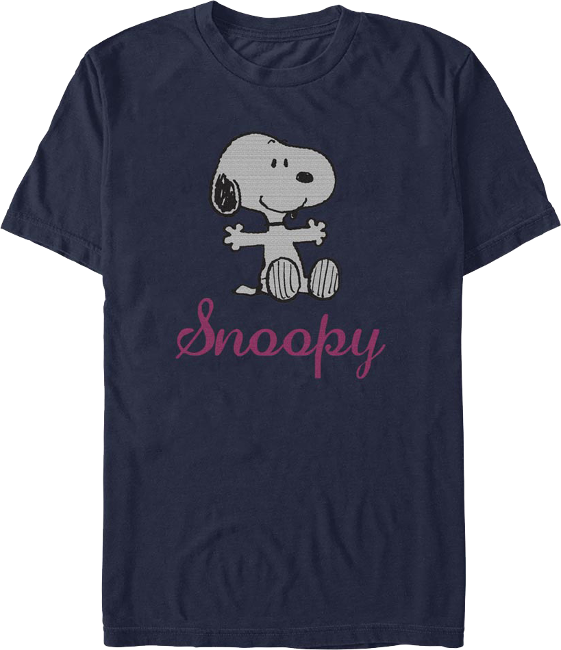 Classic Snoopy Peanuts T Shirt