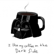 Starwars Darth Vader- I Like My Coffee On The Dark Side- Mug