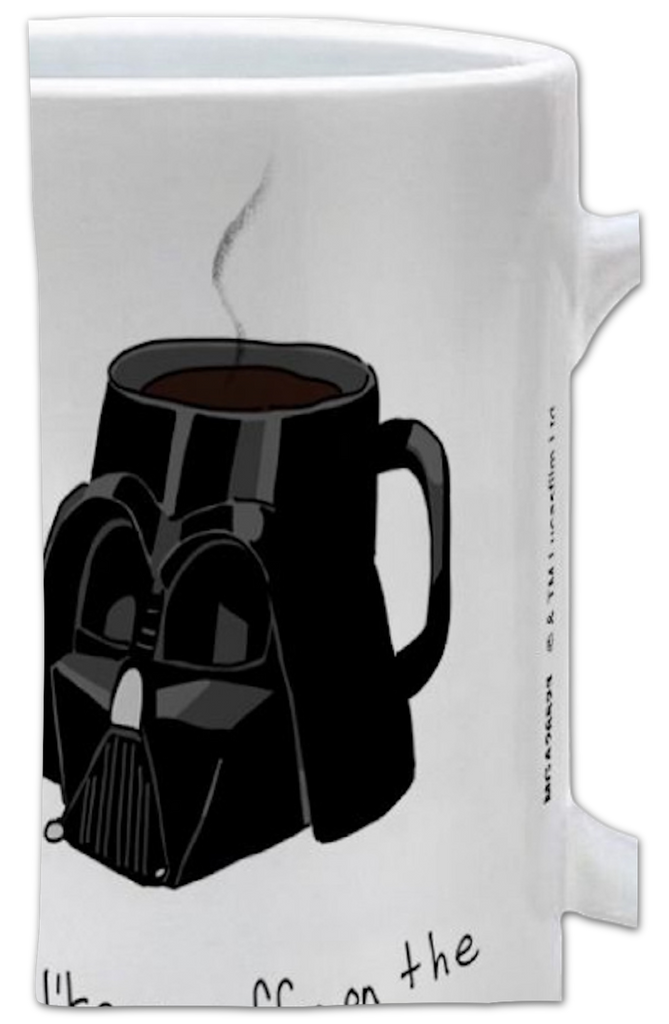 Star Wars Santa Darth Vader Sketch Christmas' Full Color Mug