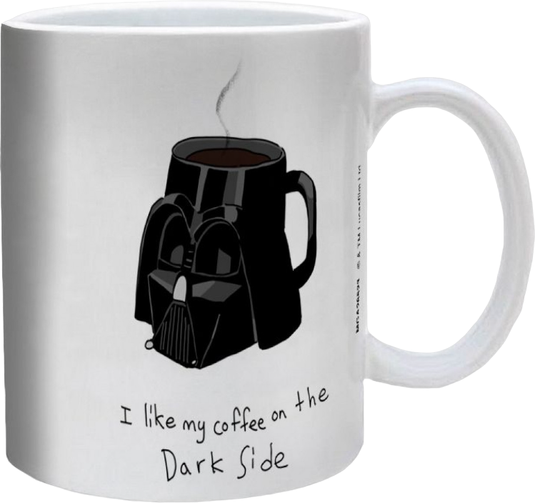 Starwars Darth Vader- I Like My Coffee On The Dark Side- Mug