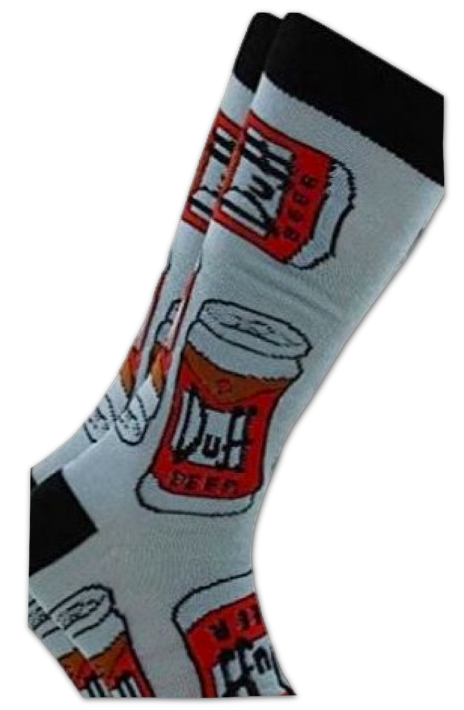 Homer Simpson Duff outlet Beer Christmas Sweater+Socks