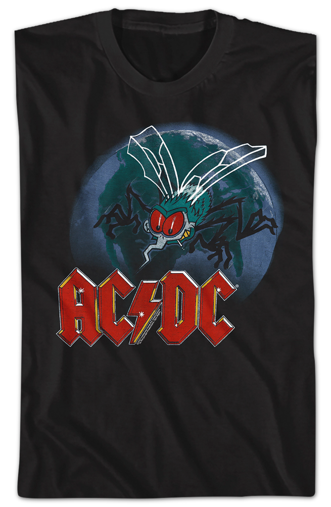 Fly Tour Shirt The Wall ACDC On