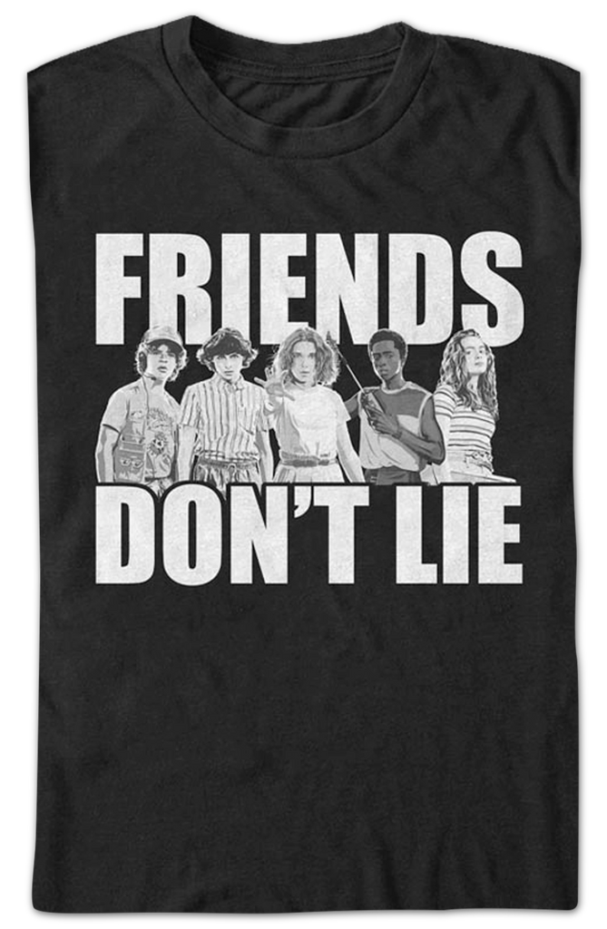 Friends Dont Lie Stranger Things T Shirt 5247