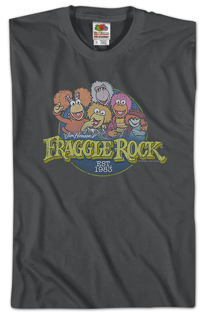 Group Photo Fraggle Rock T Shirt