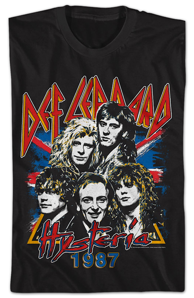 Hysteria 1987 Def Leppard T-Shirt