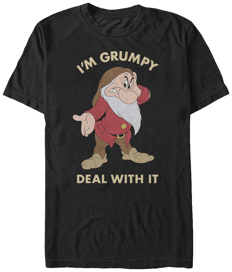 disney grumpy t shirt