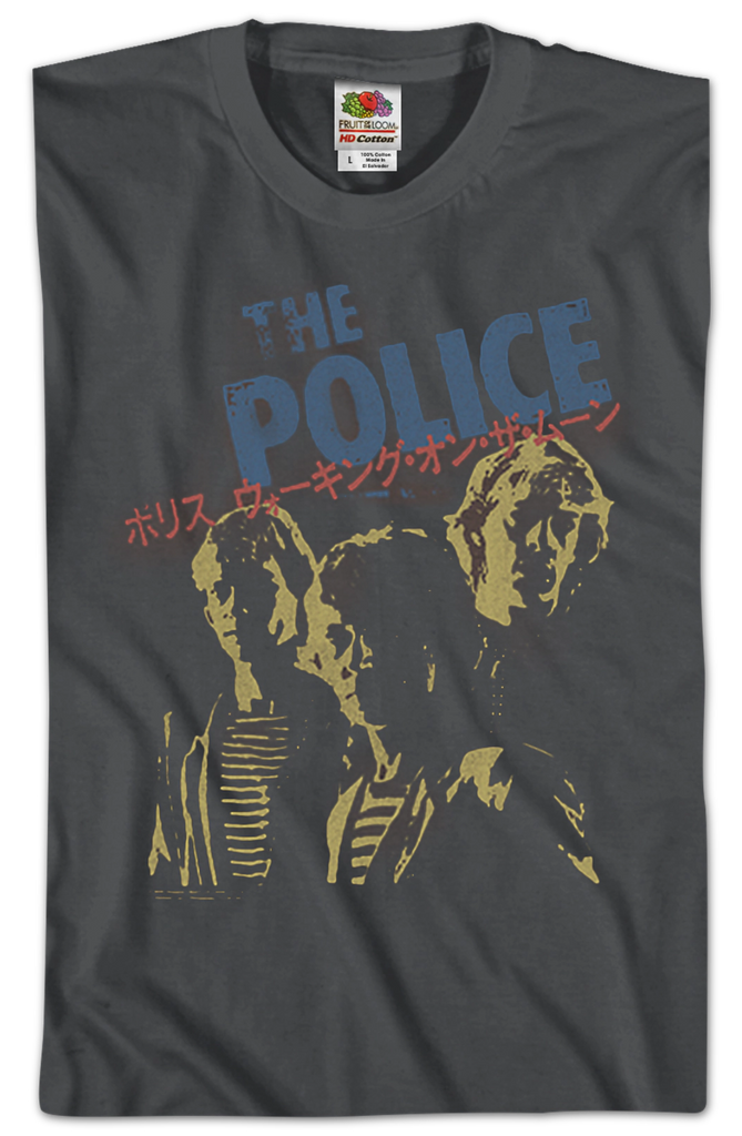 Japanese Poster The Police T-Shirt