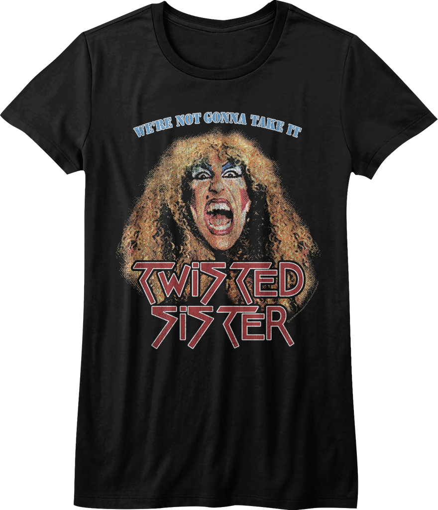 Ladies Were Not Gonna Take It Twisted Sister Shirt 3346