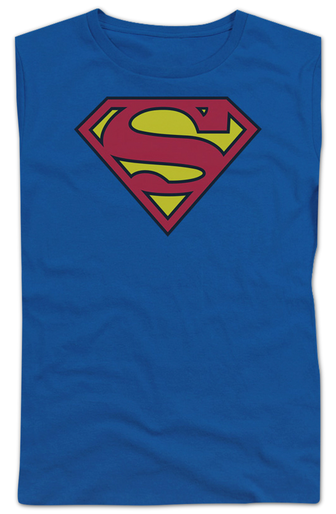 Ladies superman sale shirt