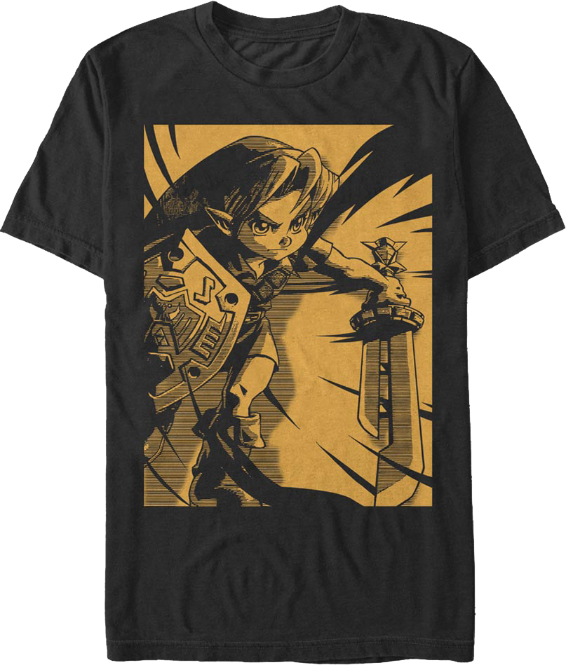 Link Wind Cutter Legend of Zelda T Shirt