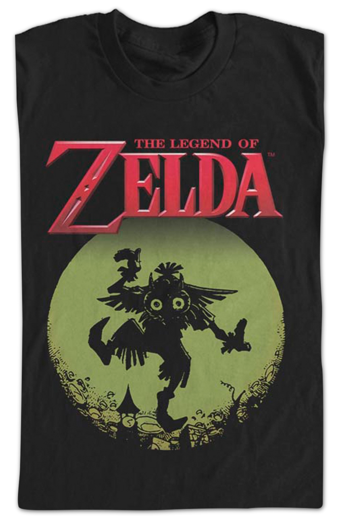 Vintage 2000s The fashion Legend of Zelda Majora’s Mask Tee