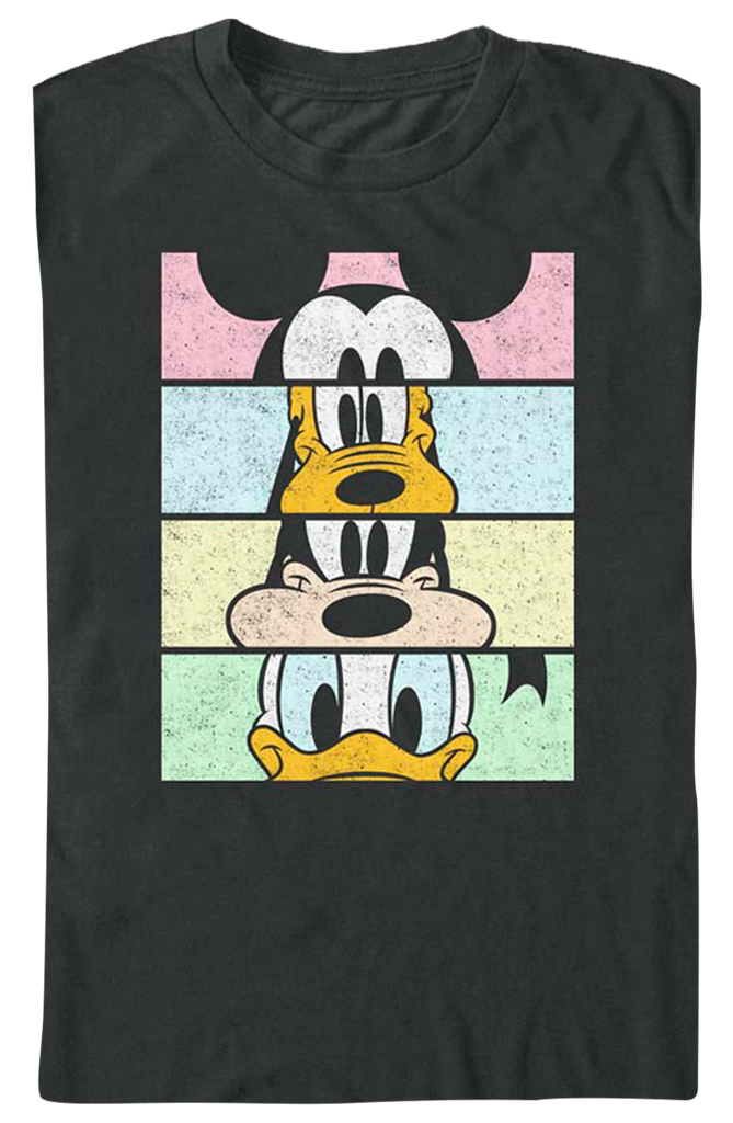 Mickey & Friends Girl's Mickey Mouse Retro Running T-Shirt Gray