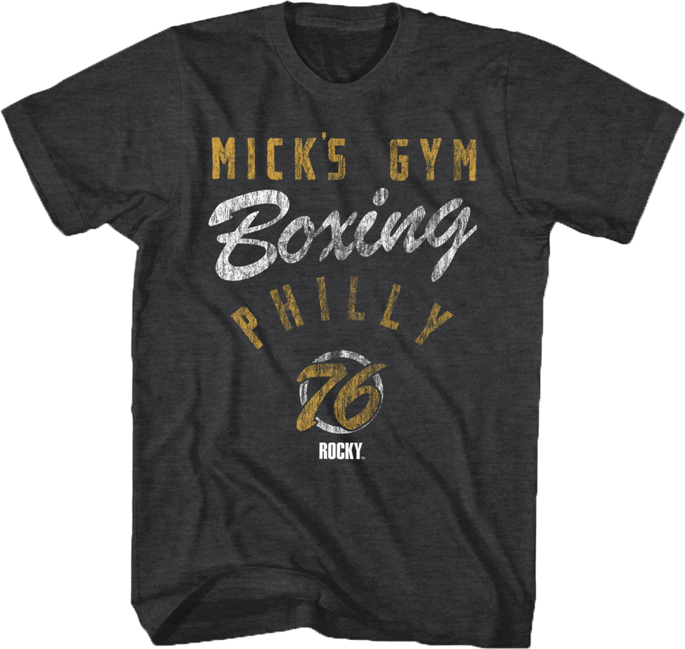 Mick's gym deals t shirt