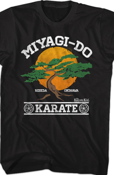 Miyagi-Do Bonsai Logo Karate Kid T-Shirt