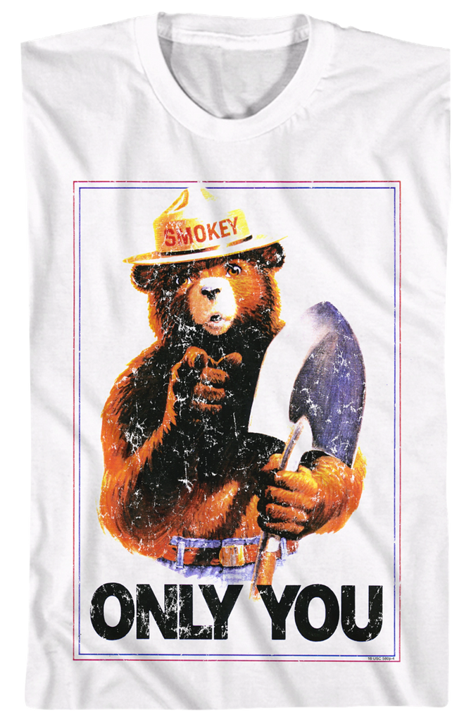 Lucky Brand Smokey Bear True Friend T-Shirt - Women's T-Shirts in