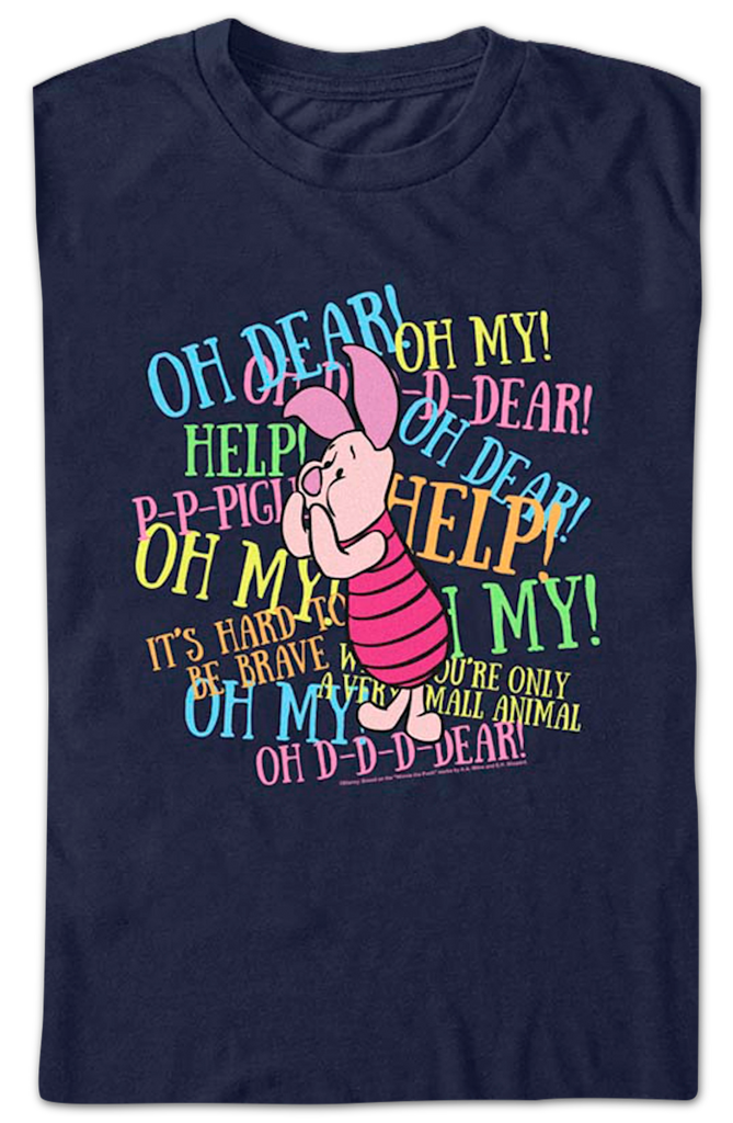 Piglet Winnie The Pooh T-Shirt