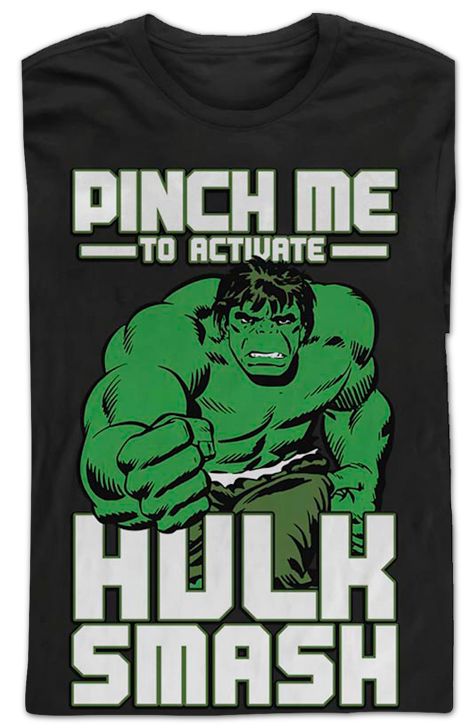 Marvel Girl's St. Patrick's Day Hulk Don't Forget to Wear Green T-Shirt Green