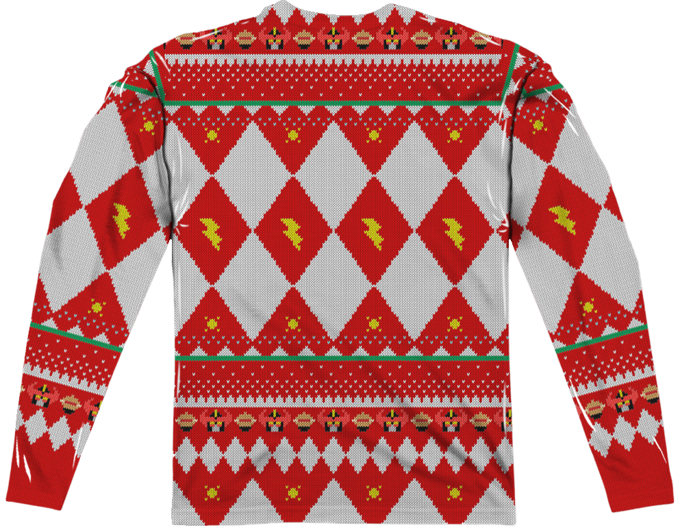 Power rangers outlet christmas sweater