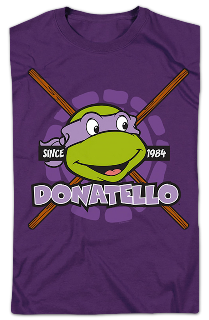 Purple Donatello Teenage Mutant Ninja Turtles T-Shirt