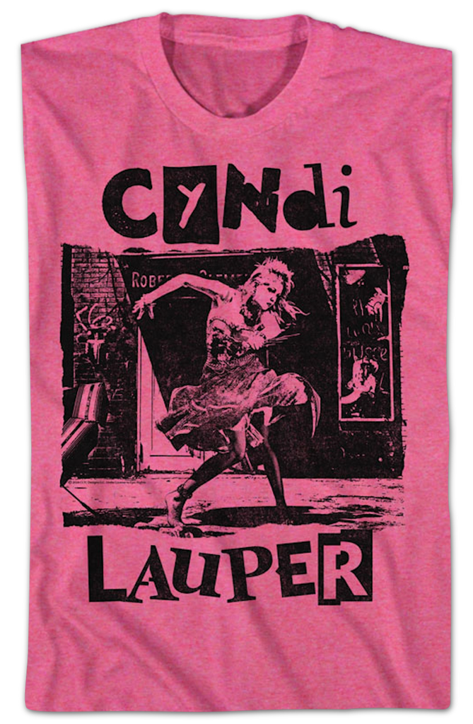 Cyndi Lauper T Shirt At Last Vintage online Tour Concert Navy Blue Small