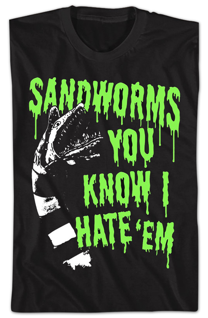 Sandworms Beetlejuice T Shirt