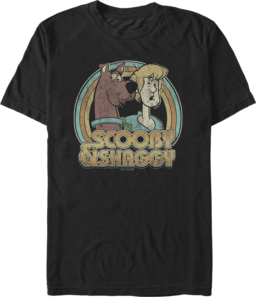 shaggy scooby doo t shirt