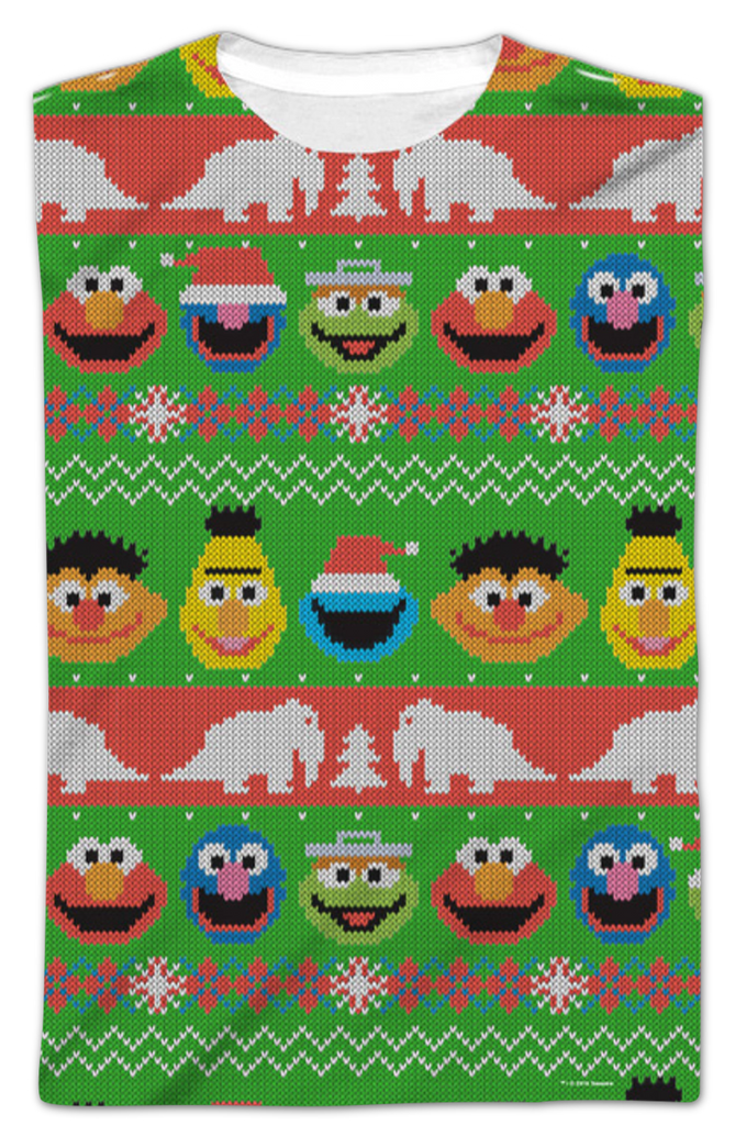 Sesame street ugly hot sale christmas sweater