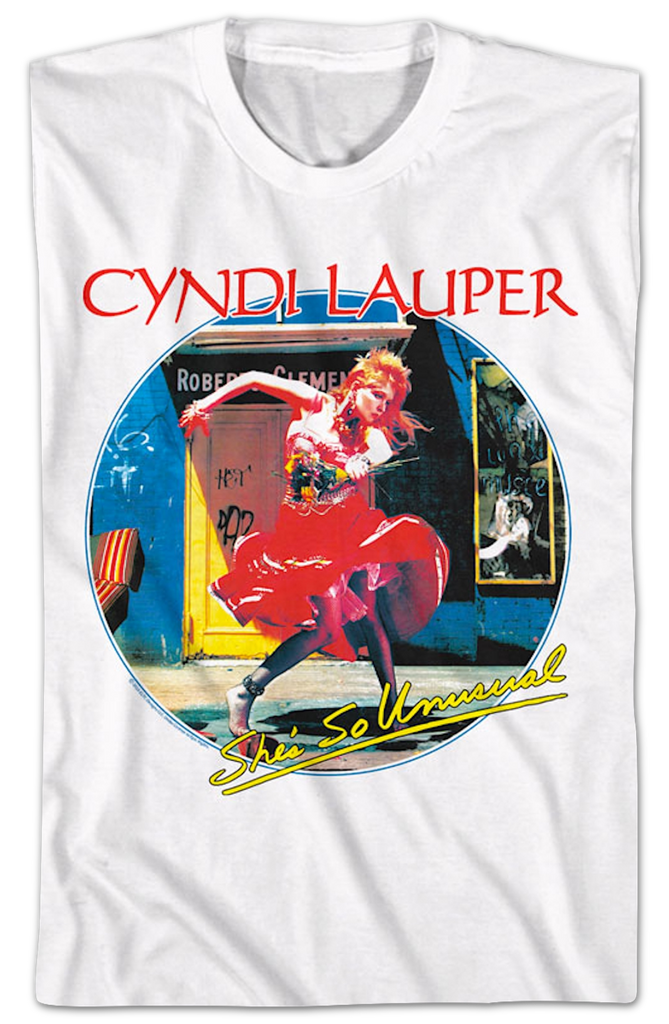 She's So Unusual Cyndi Lauper T-Shirt