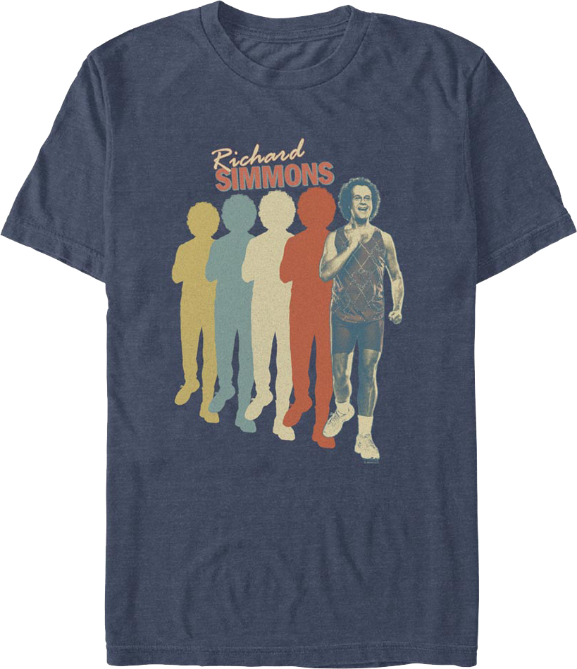 Silhouettes Richard Simmons TShirt