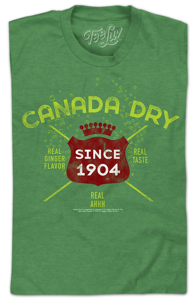 Canada dry t shirt online