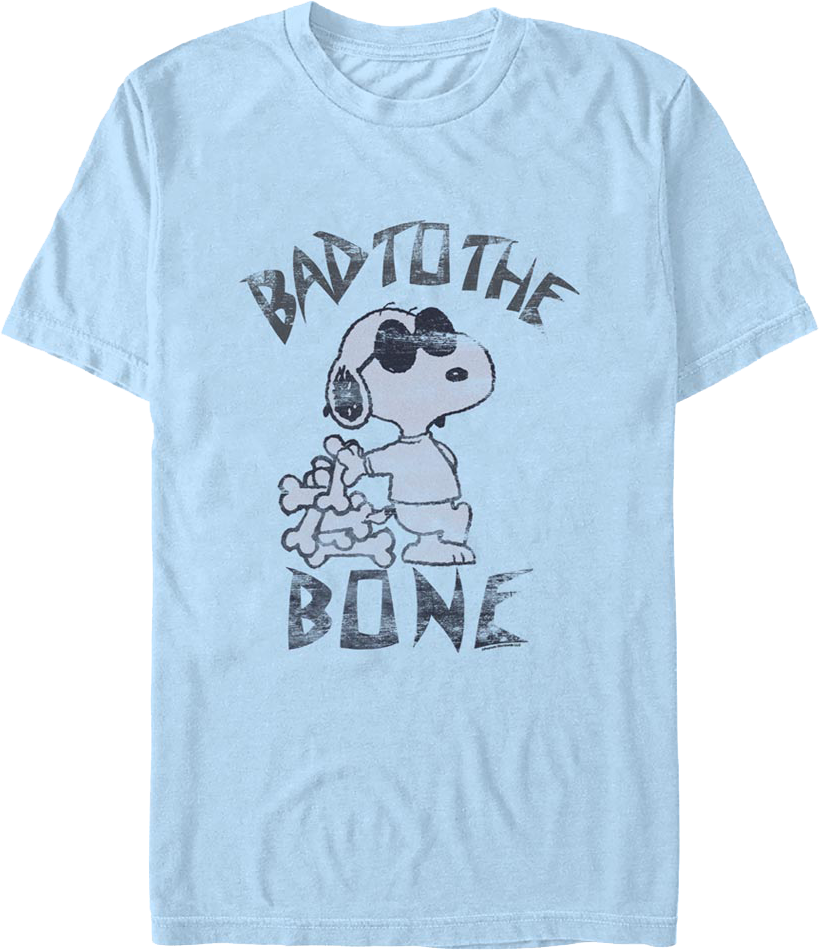 Snoopy Bad To The Bone Peanuts T-Shirt