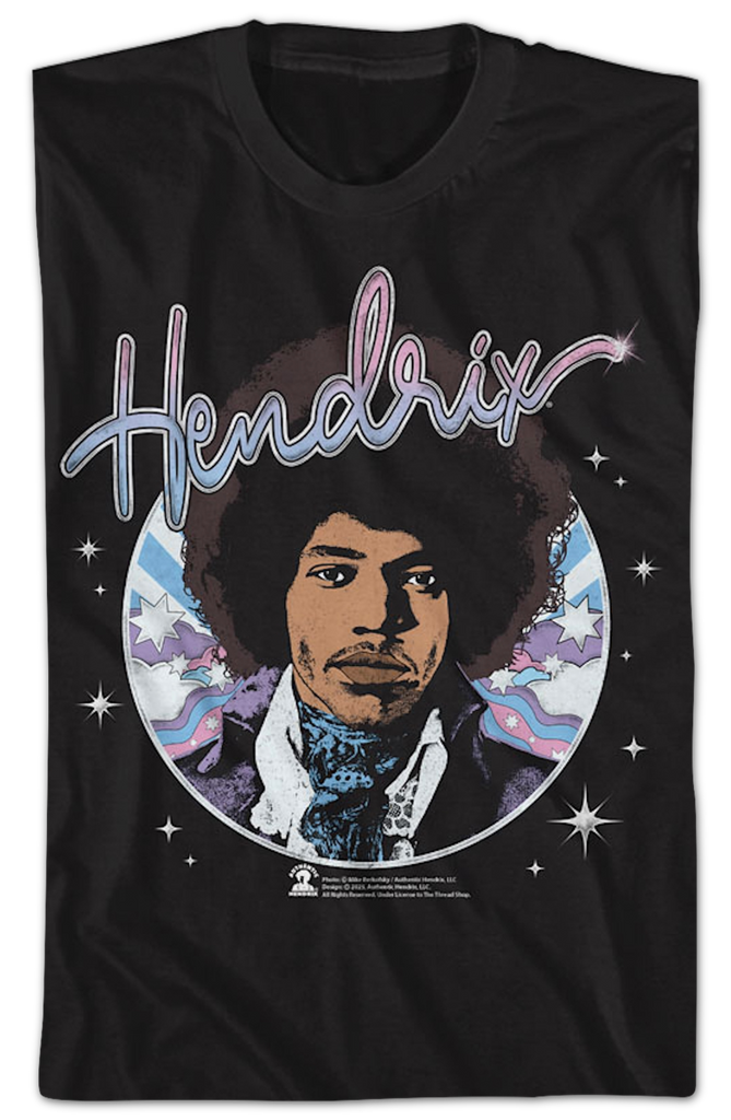 Vintage 2024 90’s Jimi Hendrix Shirt / Pop Art Portrait Of Hendrix by John Size M